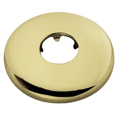 Shower Arm Flange, Polished Brass